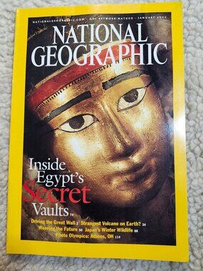 National Geographic Magazine January 2003 Travel Photography Back Issue